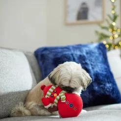 Frisco Holiday Naughty Or Nice Snowman Reversible Plush Squeaky Dog Toy -Frisco 287219 PT3. AC SS1800 V1632774615