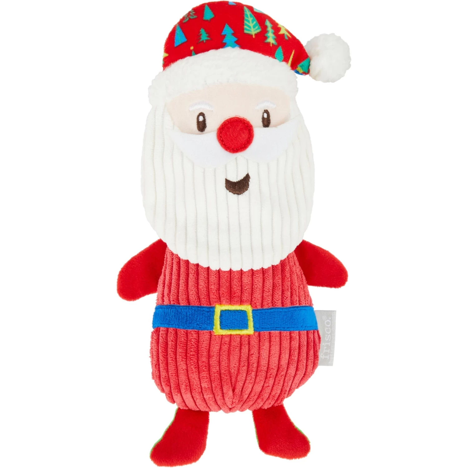 Frisco Holiday Santa & Snowman Reversible Plush Squeaky Dog Toy 1 Frisco Holiday Santa & Snowman Reversible Plush Squeaky Dog Toy