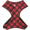 Frisco Fashion Over-The-Head Harness, Blue Plaid