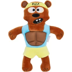 Frisco Fitness Bear Reversible Plush Squeaky Dog Toy -Frisco 288897 PT2. AC SS1800 V1638287961