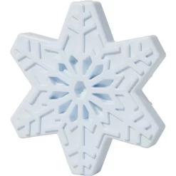 Frisco Holiday Nylon Snowflake Dog Chew Toy, Peanut Butter Flavor, Medium