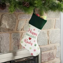 Frisco Personalized Paws Cat & Dog Holiday Stocking -Frisco 295077 PT2. AC SS1800 V1634656937