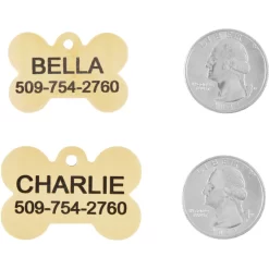 Frisco Brass Personalized Dog ID Tag 8 Frisco Brass Personalized Dog ID Tag -Frisco 296191 PT5. AC SS1800 V1628186578