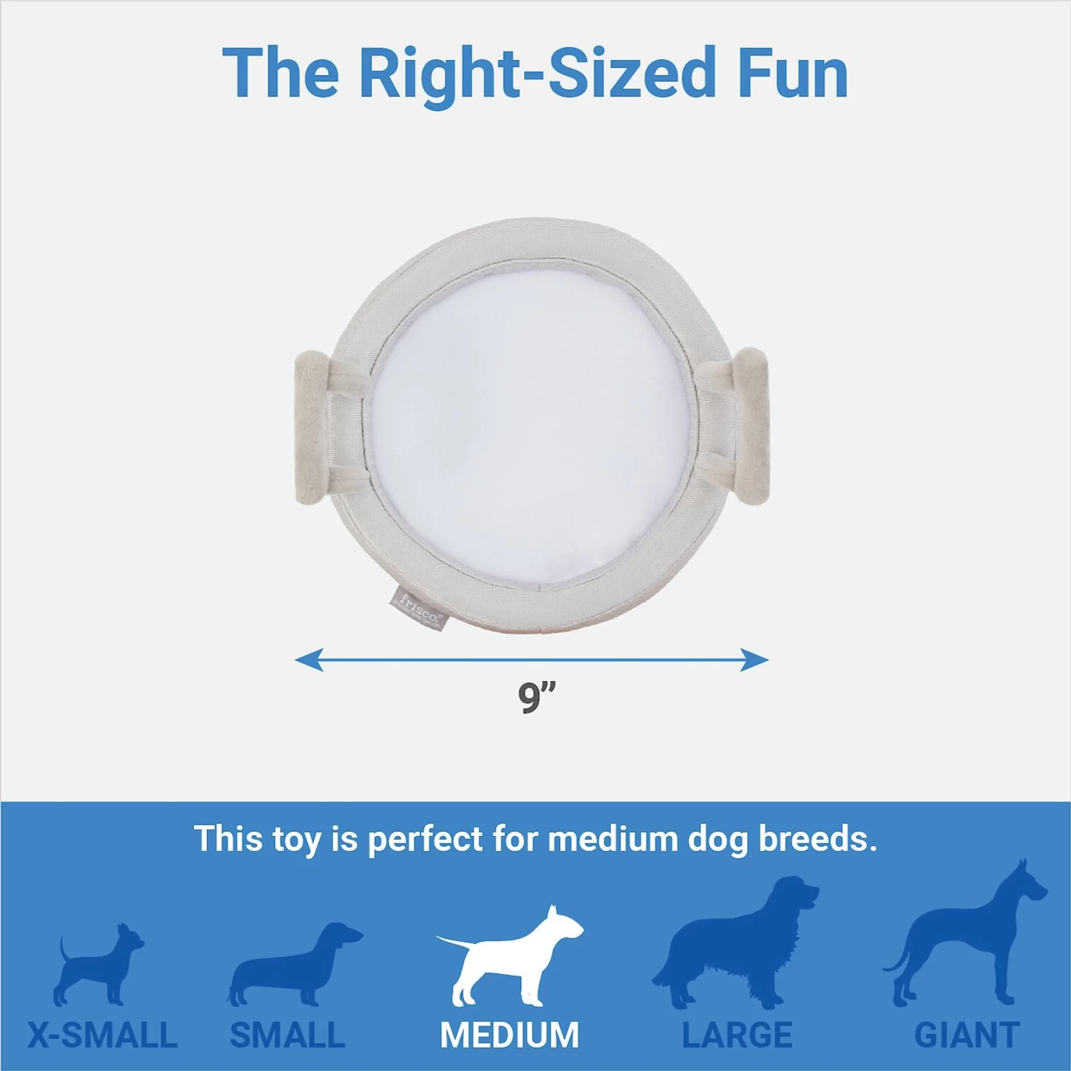 Frisco Brunch Pastry Plate Plush Squeaky Dog Toy 2 Frisco Brunch Pastry Plate Plush Squeaky Dog Toy - Image 2