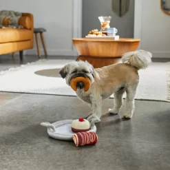 Frisco Brunch Pastry Plate Plush Squeaky Dog Toy 7 Frisco Brunch Pastry Plate Plush Squeaky Dog Toy -Frisco 297262 PT3. AC SS1800 V1642087931