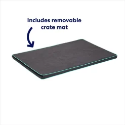 Frisco Heavy Duty Enhanced Lock Sliding Double Door Fold & Carry Wire Dog Crate & Mat Kit -Frisco 297461 PT5. AC SS1800 V1633115073