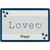 Frisco Love Cutout Personalized Dog & Cat Placemat