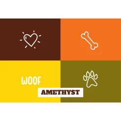 Frisco Woof Personalized Dog & Cat Placemat -Frisco 299560 PT2. AC SS1800 V1636048522