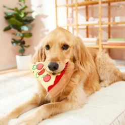 Frisco Pizza Slice Plush Squeaky Dog Toy & Frisco Taco Plush Squeaky Dog Toy -Frisco 302494 PT3. AC SS1800 V1623051762