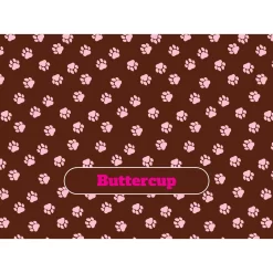 Frisco Personalized Paws Sherpa Cat & Dog Blanket, 30" X 40" -Frisco 303840 PT4. AC SS1800 V1637610255