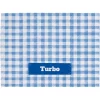 Frisco Personalized Gingham Plaid Soft Fleece Cat & Dog Blanket, 30" X 40"
