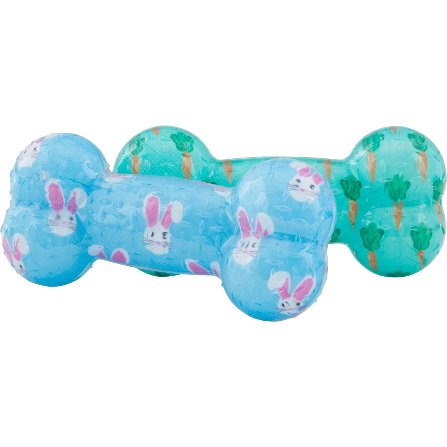 Frisco Easter TPR Bone Squeaky Dog Toy, Medium/Large, 2 Count 1 Frisco Easter TPR Bone Squeaky Dog Toy, Medium/Large, 2 Count