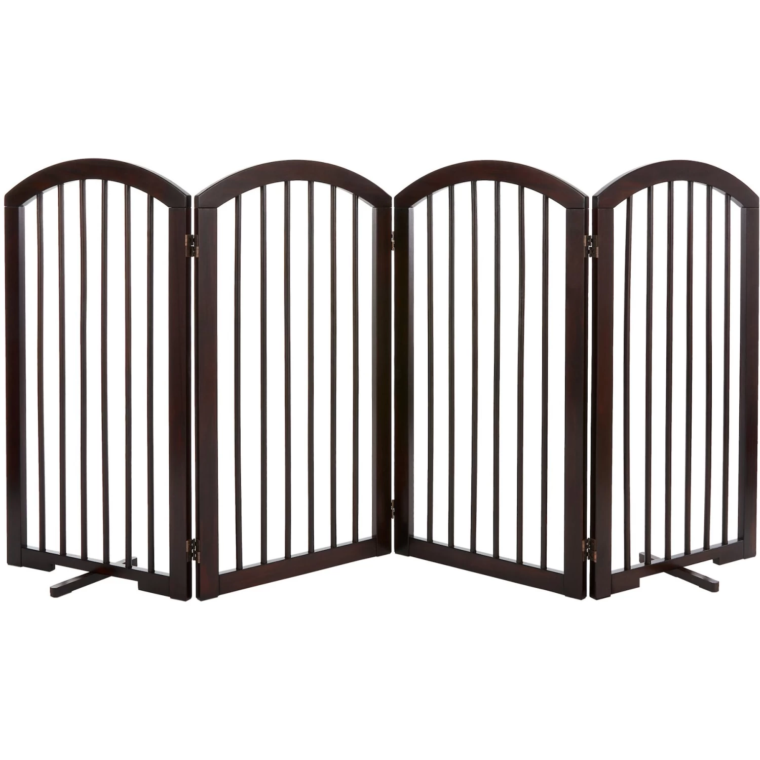 Frisco Arch 4-Panel Solid Wood Dog Gate 3 Frisco Arch 4-Panel Solid Wood Dog Gate - Image 3