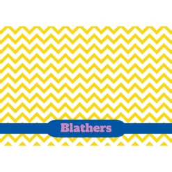 Frisco Personalized Chevron Dog & Cat Placemat -Frisco 306754 PT2. AC SS1800 V1636048781