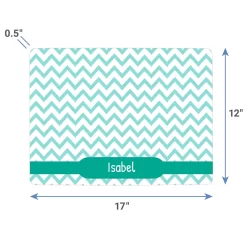 Frisco Personalized Chevron Dog & Cat Placemat -Frisco 306754 PT3. AC SS1800 V1636120540