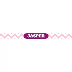 Frisco Personalized Chevron Ceramic Dog Bowl, 4.75-cup, 38oz -Frisco 306761 PT2. AC SS1800 V1635967878