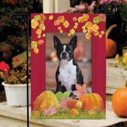 Frisco Personalized Double Sided Printed Fall Garden Flag -Frisco 315424 PT2. AC SS1800 V1663870995