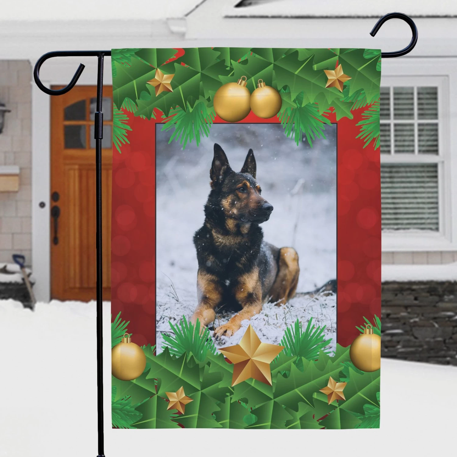 Frisco Personalized Double Sided Printed Holidays Garden Flag 3 Frisco Personalized Double Sided Printed Holidays Garden Flag - Image 3