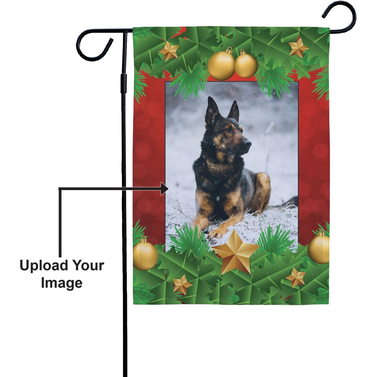 Frisco Personalized Double Sided Printed Holidays Garden Flag 5 Frisco Personalized Double Sided Printed Holidays Garden Flag - Image 5