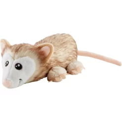 Frisco Realistic Opossum Plush Squeaky Dog Toy