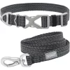 Frisco Outdoor Heathered Nylon Collar & Frisco Outdoor Heathered Nylon Leash