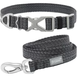 Frisco Outdoor Heathered Nylon Collar & Frisco Outdoor Heathered Nylon Leash