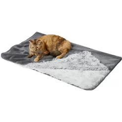 Frisco Sofa Pet Bed With Removable Cover & Frisco Eyelash Cat & Dog Blanket -Frisco 319504 PT5. AC SS1800 V1630619791