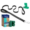 Frisco Traffic Leash With Padded Handles & Poop Bag Dispenser & Frisco Refill Dog Poop Bags Made With 50% Recycled Packaging
