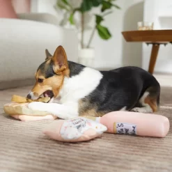 Frisco Mother's Day Gifts Plush Squeaky Dog Toy, 3 Count -Frisco 327035 PT3. AC SS1800 V1646947993