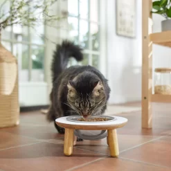 Frisco Premium Round Shape Elevated Single Dog & Cat Bowl -Frisco 331502 PT3. AC SS1800 V1657656892