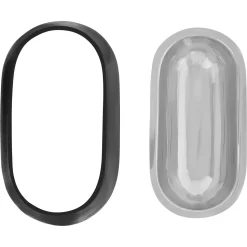 Frisco Long Eared Breed Stainless Steel Dog Bowl, Black, 2 Cup -Frisco 331530 PT4. AC SS1800 V1657656874