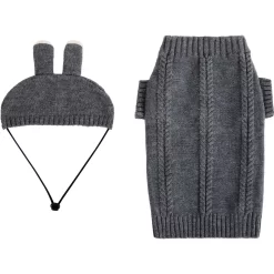 Frisco Bunny Hooded Dog & Cat Sweater 10 Frisco Bunny Hooded Dog & Cat Sweater -Frisco 353571 PT4. AC SS1800 V1659727099