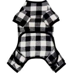 Frisco Plaid Dog & Cat Fleece Pajamas -Frisco 353755 PT5. AC SS1800 V1659725628