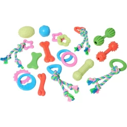 Frisco Small Breed Puppies Rope & TPR Variety Pack Puppy Toy