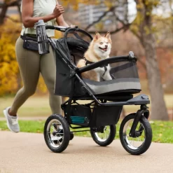 Frisco No-Zip, Collapsible Cat & Dog Jogger Stroller