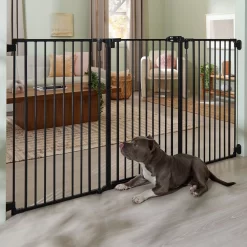 Frisco Steel 3-Panel Configurable Gate, 41-in Height