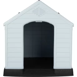 Frisco Plastic Outdoor Dog House With Elevated Platform -Frisco 370363 PT4. AC SS1800 V1659994338