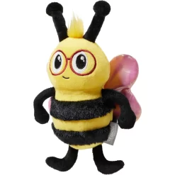 Frisco Valentine Love Buzz Bee Plush Squeaky Dog Toy