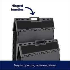 Frisco Foldable Cat & Dog Plastic Stairs, Grey -Frisco 540726 PT2. AC SS1800 V1677161122