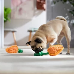 Frisco Easter Carrot Plush With Rope Squeaky Dog Toy -Frisco 550486 PT4. AC SS1800 V1702500565