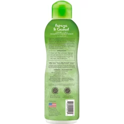 TropiClean Luxury 2 In 1 Papaya & Coconut Pet Shampoo & Conditioner & Frisco Cat & Dog Bristle Brush 10 TropiClean Luxury 2 In 1 Papaya & Coconut Pet Shampoo & Conditioner & Frisco Cat & Dog Bristle Brush -Frisco 575094 PT2. AC SS1800 V1657660395