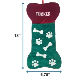 Frisco Personalized Bone Shaped Holiday Dog Stocking 8 Frisco Personalized Bone Shaped Holiday Dog Stocking -Frisco 582558 PT3. AC SS1800 V1663019425