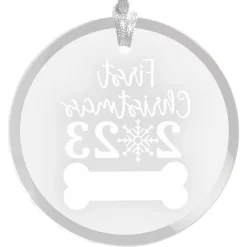 Frisco "First Christmas" Round Shaped Personalized Ornament 10 Frisco "First Christmas" Round Shaped Personalized Ornament -Frisco 582622 PT3. AC SS1800 V1697131877