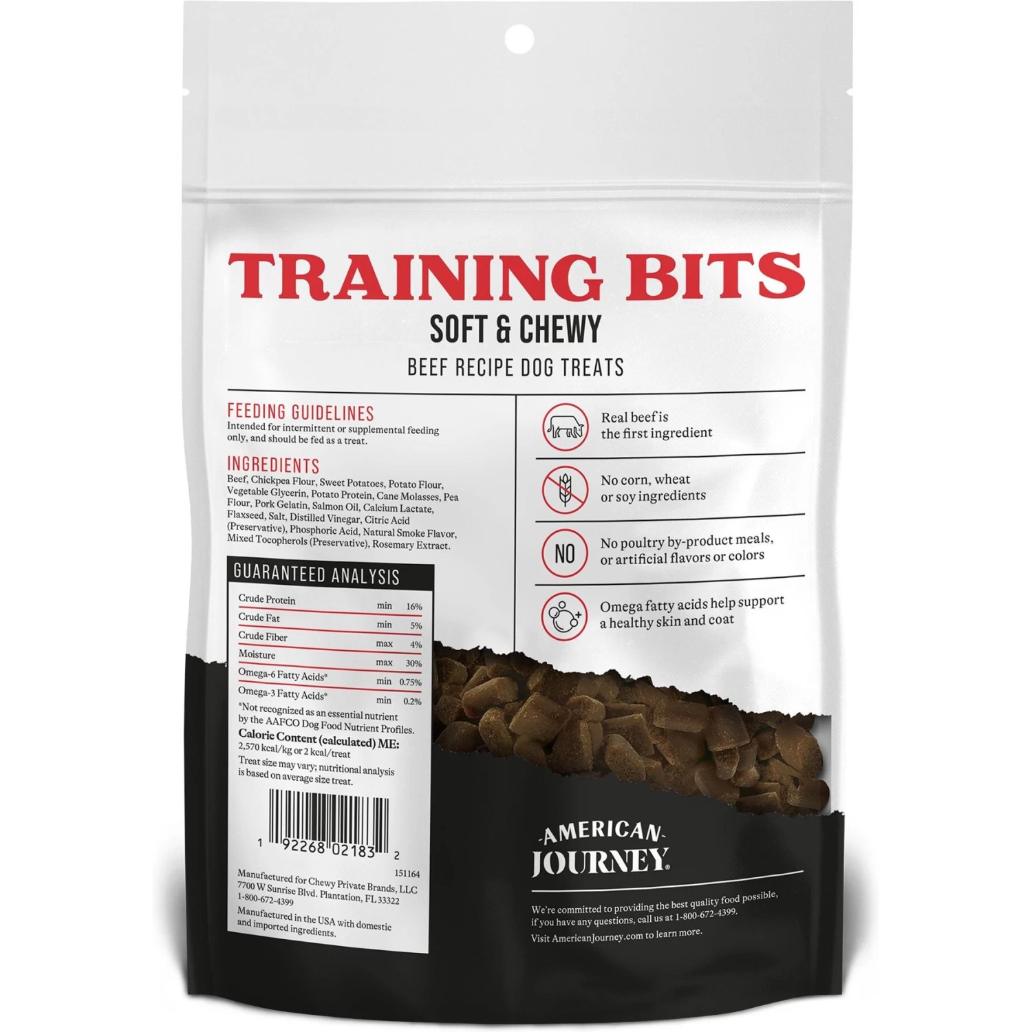 Frisco Giant Charcoal Dog Training & Potty Pads & American Journey Beef Recipe Grain-Free Soft & Chewy Training Bits Dog Treats 7 Frisco Giant Charcoal Dog Training & Potty Pads & American Journey Beef Recipe Grain-Free Soft & Chewy Training Bits Dog Treats - Image 7
