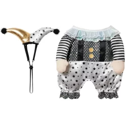 Frisco Front Walking Glitter Clown Dog & Cat Costume -Frisco 707542 PT4. AC SS1800 V1689278779