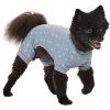 Frisco Cozy Waffle Knit Dog & Cat PJs, Starry Night