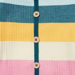 Frisco Cozy Waffle Knit Dog & Cat PJs, Stripe -Frisco 744246 PT6. AC SS1800 V1693233973