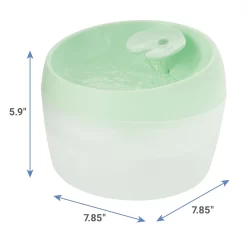 Frisco Whimsical Leaf Round Dog & Cat Fountain & Frisco Pet Fountain Replacement Filters -Frisco 933558 PT2. AC SS1800 V1692305202