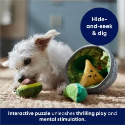 Frisco Trash Can & Raccoons Hide & Seek Puzzle Plush Squeaky Dog Toy & Frisco Guacamole Hide & Seek Puzzle Plush Squeaky Dog Toy -Frisco 962062 PT8. AC SS1800 V1694783037