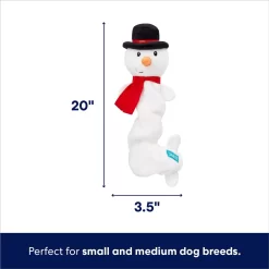 Frisco Holiday Reindeer Bungee Plush Squeaky Dog Toy & Frisco Holiday Snowman Bungee Plush Squeaky Dog Toy -Frisco 986126 PT6. AC SS1800 V1698346252